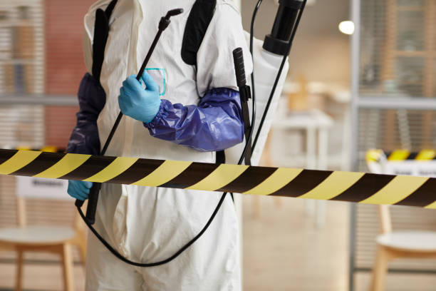 Professional Biohazard technician working in Melbourne, FL